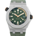 Royal Oak Offshore Diver Khaki Steel Watch 15720ST.OO.A052CA.01