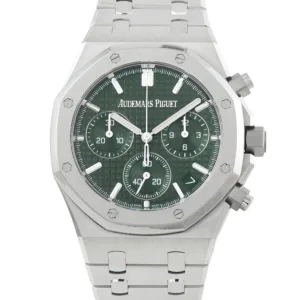 Royal Oak Khaki Green Dial Steel Watch 26240ST.OO.1320ST.08
