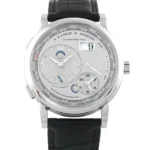A. Lange & Sohne Lange 1 Time Zone Platinum Watch 116.025