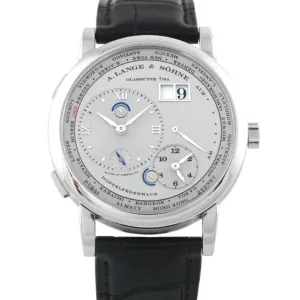 A. Lange & Sohne Lange 1 Time Zone Platinum Watch 116.025