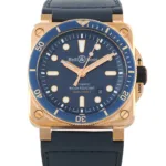 Bell & Ross Diver Blue Dial Bronze Watch BR03-92