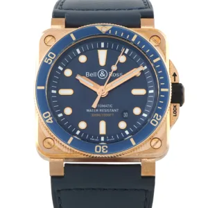 Bell & Ross Diver Blue Dial Bronze Watch BR03-92