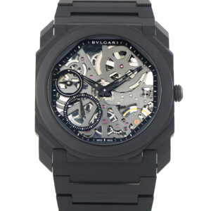 Octo Finissimo Skeleton Black Ceramic Watch 103126