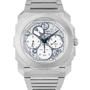 Octo Finissimo Chronograph Steel Watch 104192