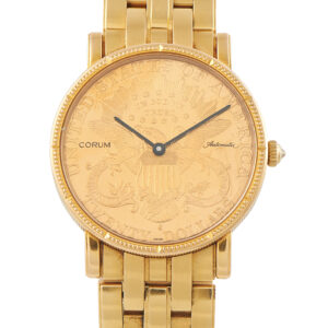 Twenty Dollar Coin Yellow Gold Watch 5814556
