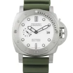 Submersible QuarantaQuattro Bianco Steel Watch PAM01226