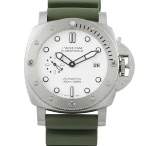Submersible QuarantaQuattro Bianco Steel Watch PAM01226