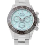 Daytona Ice Blue Diamond Dial Platinum Watch 116506