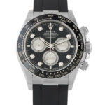 Daytona Black Diamond Dial White Gold Watch 126519LN
