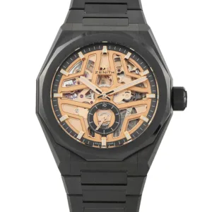 Defy Skyline Skeleton Black Ceramic Watch 49.9300.3620/07.I001