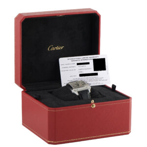 Cartier Santos-Dumont XL luxury watch box and papers