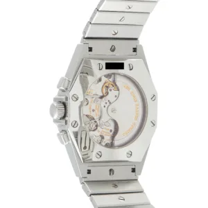 Chopard St. Moritz Chronograph steel caseback
