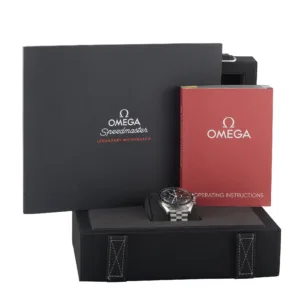 Omega Speedmaster Moonwatch Professional chronograph watch box and papers