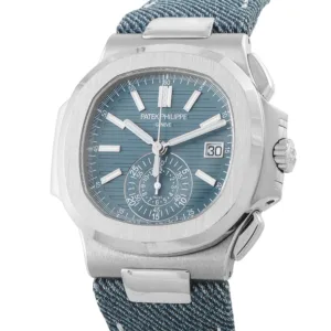 Patek Philippe Nautilus Chronograph 5980/60G-001 in 18K White Gold