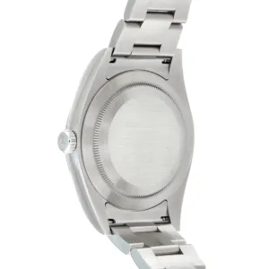 Rolex Oyster Perpetual 39 114300 Dark Rhodium Dial back case
