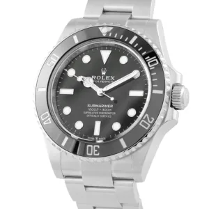 Rolex Submariner 124060 41mm Black Dial Oystersteel Watch
