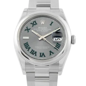 Rolex Datejust 36 126200 Wimbledon Dial