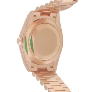 Rolex Day-Date 228235 back case