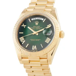 Rolex 228238 green Ombré dial