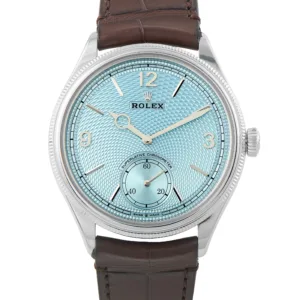 Rolex 1908 Ice Blue Dial Platinum 52506