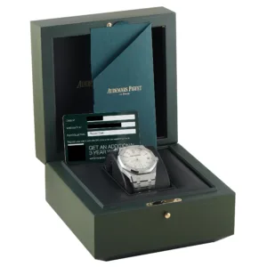 Audemars Piguet 15510ST.OO.1320ST.06 Royal Oak box and papers