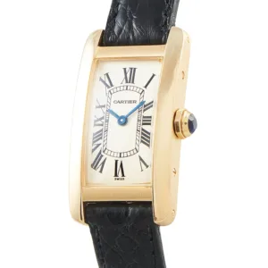 Cartier Tank Américaine 1710 18K yellow gold case