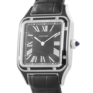 Cartier Santos-Dumont WSSA0046 black lacquer dial