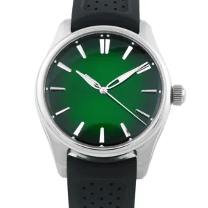 H. Moser Pioneer Centre Seconds Cosmic Green