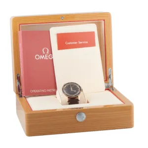 Omega 234.92.41.21.10.001 Seamaster 300 Bronze Gold box and papers