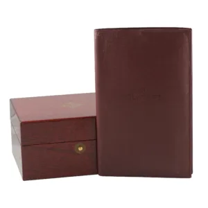 Patek Philippe 5015J 18K yellow gold moon phase watch box and papers