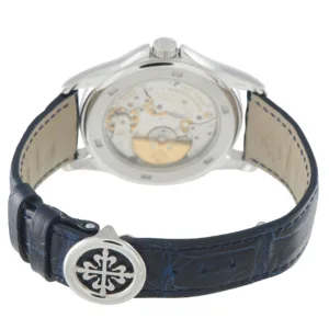 Patek Philippe 5130P-001 platinum case and leather strap
