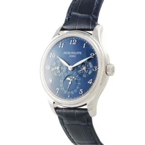 Patek Philippe 5327G-001 blue sunburst dial