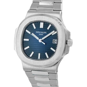 Patek Philippe 5811/1G-001 Nautilus white gold blue dial