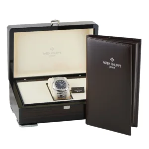 Patek Philippe 5811/1G-001 Nautilus white gold box and papers