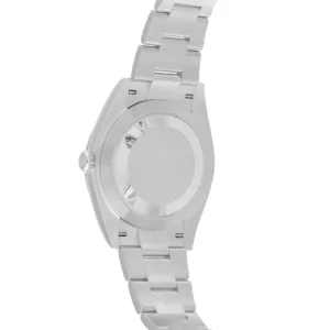 Rolex Datejust 41 126334 case and black dial side view