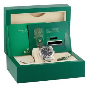 Rolex Datejust 41 126334 luxury watch detail Box and papers