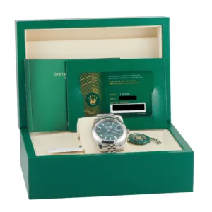 Rolex Datejust 41 126300 luxury watch detail Box and Papers