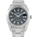 Rolex 126334 Datejust 41 black dial watch