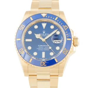 Rolex 126618LB Submariner Date Bluesy yellow gold