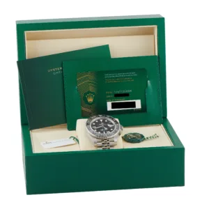 Rolex 126710GRNR-0003 GMT-Master II Bruce Wayne box and papers