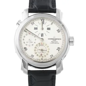 Vacheron Constantin Malte Dual Time Regulator 42005/000G White Gold Watch
