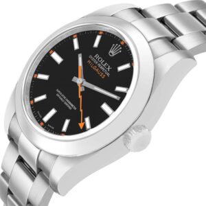 Rolex Milgauss 116400 black dial Oyster bracelet