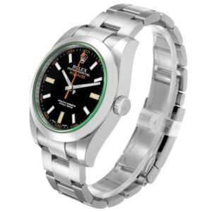 Rolex Milgauss 116400GV black dial Oyster bracelet