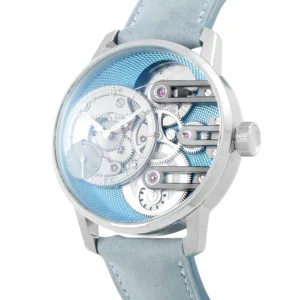 Armin Strom Gravity Equal Force blue dial watch