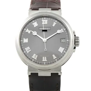 Breguet Marine 5517TI titanium slate grey dial watch