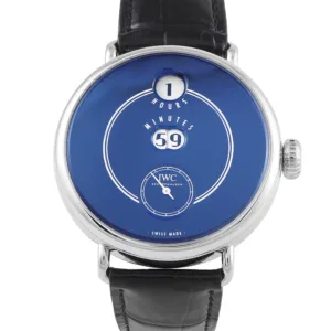 IWC Tribute to Pallweber IW505003 blue dial watch