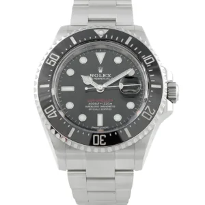 Rolex Sea-Dweller 126600 black dial steel watch