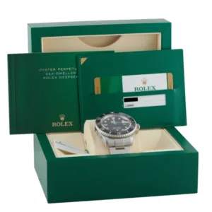 Rolex Sea-Dweller 126600 43mm Oystersteel case box and papers