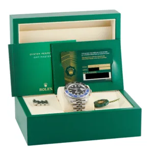 Rolex GMT-Master II 126710BLNR luxury GMT watch box and papers