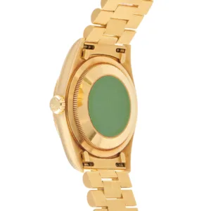Rolex Day-Date 36 M18238 yellow gold caseback